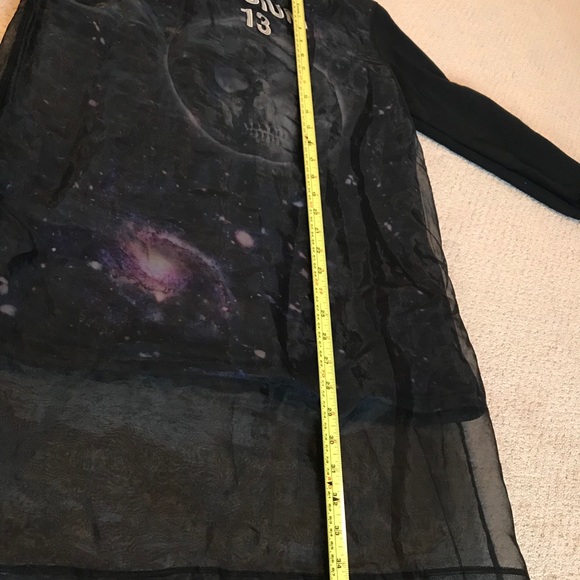 Hongkong IT women Sweatshirt skull/starry - Picture 6 of 9